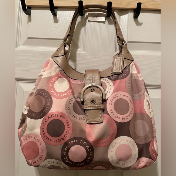 Coach 18440 Large Snaphead Sateen Hobo